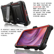 Load image into Gallery viewer, Alcatel 3V (2019) Case, COVRWARE [ Aegis Series ] with Built-in [Screen Protector] Heavy Duty Full-Body Rugged Holster Armor Case [Belt Swivel Clip][Kickstand] - COVRWARE
