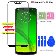 Load image into Gallery viewer, COVRWARE Card Slot Case Compatible with Moto G7 / G7 PLUS, [Tempered Glass Screen Protector] Dual Layers 3 Cards Slot Protective Armor Cover - COVRWARE