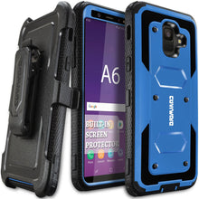 Load image into Gallery viewer, Galaxy A6 COVRWARE [Aegis Series] Case [Built-in Screen Protector] Heavy Duty Full-Body Rugged Holster Armor Case [Belt Clip][Kickstand] for Samsung Galaxy A6 (2018) - COVRWARE
