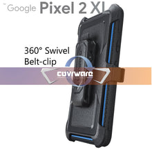 Load image into Gallery viewer, Google Pixel 2 XL [ Aegis Series ] Full-Body Armor Rugged Holster Case with Built-in Screen Protector [Kickstand][Belt-Clip] - COVRWARE

