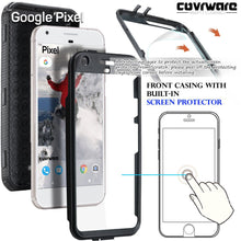 Load image into Gallery viewer, Google Pixel [IRON TANK Series] Brushed Metal Texture Designed Holster Case with Built-in Screen Protector - COVRWARE