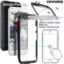 Load image into Gallery viewer, Google Pixel XL [ Aegis Series ] Full-Body Armor Rugged Holster Case with Built-in Screen Protector [Kickstand][Belt-Clip] - COVRWARE