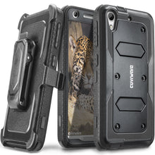 Load image into Gallery viewer, HTC Desire 626 / 626s [ Aegis Series ] Full-Body Armor Rugged Holster Case with Built-in Screen Protector [Kickstand][Belt-Clip] - COVRWARE