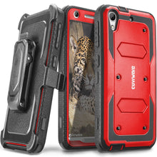 Load image into Gallery viewer, HTC Desire 626 / 626s [ Aegis Series ] Full-Body Armor Rugged Holster Case with Built-in Screen Protector [Kickstand][Belt-Clip] - COVRWARE