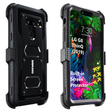 Load image into Gallery viewer, LG G8 ThinQ (2019) COVRWARE [Aegis Series] Case [Built-in Screen Protector] Heavy Duty Full-Body Rugged Holster Armor Case [Belt Clip][Kickstand] - COVRWARE
