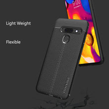 Load image into Gallery viewer, LG G8 Thinq Case, COVRWARE [L Series] with [Tempered Glass Screen Protector] TPU Leather Texture Design Cover [Light Weight] - COVRWARE
