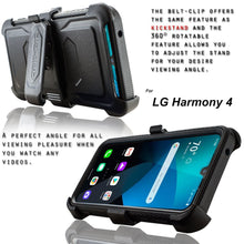 Load image into Gallery viewer, LG Harmony 4 /Expression Plus 3 /Premier Pro Plus (2020) Case, COVRWARE [Aegis] with Built-in [Screen Protector] Heavy Duty Full-Body Rugged Holster Armor Cover [Belt Swivel Clip][Kickstand] - COVRWARE
