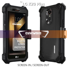 Load image into Gallery viewer, LG K20 Plus / K20 V / Harmony / Grace 4G [Ranger Pro] Full-Body Armor Holster Case with Built-in Screen Protector [Kickstand][Belt-Clip] - COVRWARE
