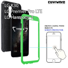 Load image into Gallery viewer, LG K30 / LG Premier Pro LTE / LG Harmony 2 [ Aegis Series ] Full-Body Armor Rugged Holster Case with Built-in Screen Protector [Kickstand][Belt-Clip] - COVRWARE
