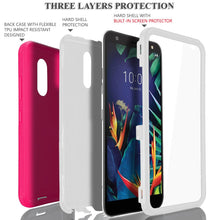 Load image into Gallery viewer, LG K40 / Xpression Plus 2 / Harmony 3 / Solo LTE / K12 Plus / X4 2019 Case, COVRWARE [Tri Series] Built-in [Screen Protector] Heavy Duty Full-Body Protective Armor Cover - COVRWARE