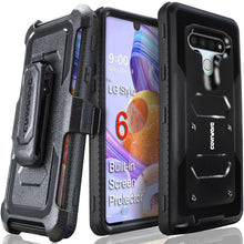 Load image into Gallery viewer, LG Stylo 6 (2020) COVRWARE [Aegis Series] Case [Built-in Screen Protector] Heavy Duty Full-Body Rugged Holster Armor Case [Belt Clip][Kickstand] - COVRWARE
