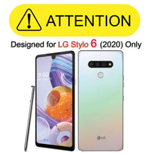 Load image into Gallery viewer, LG Stylo 6 Case, COVRWARE Card Slot Cover with [Tempered Glass Screen Protector] Dual Layers 3 Cards Slot Protective Armor Cover - COVRWARE
