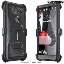 Load image into Gallery viewer, LG V20 [ Aegis Series ] Full-Body Armor Rugged Holster Case with Built-in Screen Protector [Kickstand] - COVRWARE
