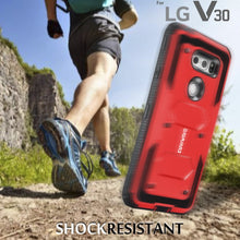 Load image into Gallery viewer, LG V30 / V30s / V30 Plus / V35 / 2017 Released [ Aegis Series ] Full-Body Armor Rugged Holster Case with Built-in Screen Protector [Kickstand][Belt-Clip] - COVRWARE