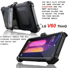 Load image into Gallery viewer, LG V60 thinQ, V60 Case COVRWARE [Aegis Pro Series] with Built-in [Screen Protector] Heavy Duty Full-Body Rugged Holster Armor Cover [Belt Swivel Clip][Kickstand] - COVRWARE
