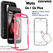 Load image into Gallery viewer, Moto G4 / G4 Plus (4th Gen 2016) [ Aegis Series ] Full-Body Armor Rugged Holster Case with Built-in Screen Protector [Kickstand][Belt-Clip] - COVRWARE

