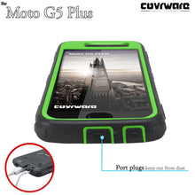 Load image into Gallery viewer, Moto G5 PLUS [ Aegis Series ] Full-Body Armor Rugged Holster Case with Built-in Screen Protector [Kickstand][Belt-Clip] - COVRWARE