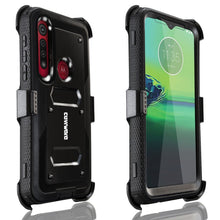 Load image into Gallery viewer, Moto G8 Play / G8 Plus COVRWARE [Aegis Series] Case [Built-in Screen Protector] Heavy Duty Full-Body Rugged Holster Armor Case [Belt Clip][Kickstand] - COVRWARE