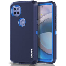 Load image into Gallery viewer, Moto One 5G Ace Holster Case with Tempered Glass Screen Protector - COVRWARE
