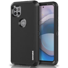 Load image into Gallery viewer, Moto One 5G Ace Holster Case with Tempered Glass Screen Protector - COVRWARE

