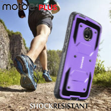 Load image into Gallery viewer, Motorola Moto E4 PLUS Aegis Series Holster Case - COVRWARE
