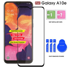 Load image into Gallery viewer, Samsung Galaxy A10e Case, COVRWARE [L Series] with [Tempered Glass Screen Protector] TPU Leather Texture Design Cover [Light Weight], Black - COVRWARE