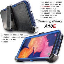 Load image into Gallery viewer, Samsung Galaxy A10E Case, COVRWARE [Tri Series] with Built-in [Screen Protector] Heavy Duty Full-Body Triple Layers Protective Armor Holster Cover [Swivel Belt-Clip][Kickstand] - COVRWARE
