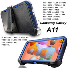 Load image into Gallery viewer, Samsung Galaxy A11 Case, COVRWARE [Tri Series] with Built-in [Screen Protector] Triple Layers Heavy Duty Full-Body Protective Armor Holster Cove - COVRWARE