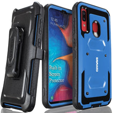 Load image into Gallery viewer, Samsung Galaxy A20 / A30 / A50 Case, COVRWARE [ Aegis Series ] with Built-in [Screen Protector] Heavy Duty Full-Body Rugged Holster Armor Case [Belt Swivel Clip][Kickstand] - COVRWARE
