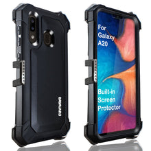 Load image into Gallery viewer, Samsung Galaxy A20 / A30 / A50 Cover, COVRWARE [Aegis Pro Series] Case [Built-in Screen Protector] Heavy Duty Full-Body Rugged Holster Armor Case [Belt Clip][Kickstand] - COVRWARE
