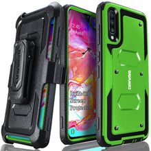 Load image into Gallery viewer, Samsung Galaxy A70 Case, COVRWARE [ Aegis Series ] with Built-in [Screen Protector] Heavy Duty Full-Body Rugged Holster Armor Case [Belt Swivel Clip][Kickstand] - COVRWARE