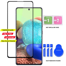 Load image into Gallery viewer, Samsung Galaxy A71 5G Dual Layers 3 Cards Slot Protective Armor Case with Tempered Glass Screen Protector - COVRWARE