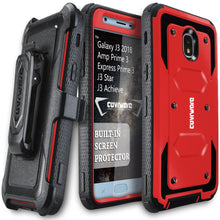 Load image into Gallery viewer, Samsung Galaxy J3 (2018) / J3 V 2018 / J3 Star / J3 Achieve / Amp Prime 3 / Express Prime 3 Aegis Series Holster Case - COVRWARE
