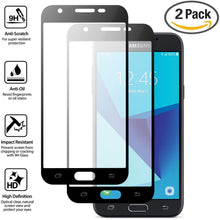 Load image into Gallery viewer, Samsung Galaxy J3 Prime, COVRWARE - [ Edge to Edge Full-Coverage Tempered Glass Screen Protector ] [ Ultra-clear ] - Slim Super Hardness and Oleophobic Coating - Crystal Clear [2-PACK] - COVRWARE