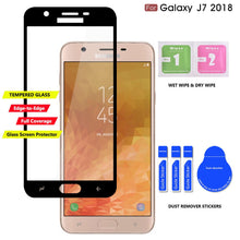 Load image into Gallery viewer, Samsung Galaxy J7 2018 / J7 Refine / J7V (2nd Gen) / J7 Star / J7 Top Case, COVRWARE [ L Series ] Case with [Full Coverage 3D Tempered Glass Screen Protector] TPU Leather Texture Design [Light Weight] Slim Cover - COVRWARE