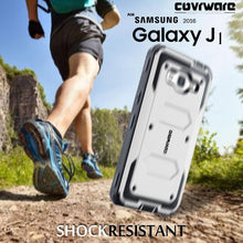 Load image into Gallery viewer, Samsung Galaxy Luna / Galaxy J1 (2016) J120 / Amp 2 / Express 3 [ Aegis Series ] Full-Body Armor Rugged Holster Case with Built-in Screen Protector [Kickstand][Belt-Clip] - COVRWARE