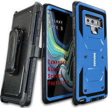 Load image into Gallery viewer, Samsung Galaxy Note 9 Case, COVRWARE [Aegis Series] + [Tempered Glass Screen Protector] Heavy Duty Full-Body Armor Protective Cover [Belt Clip Holster][Kickstand] - COVRWARE