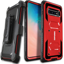 Load image into Gallery viewer, Samsung Galaxy S10+ / S10 PLUS (6.4 inch) COVRWARE [Aegis Series] Case Heavy Duty Full-Body Rugged Holster Armor Case [Belt Clip][Kickstand] - COVRWARE
