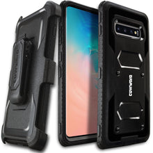 Load image into Gallery viewer, Samsung Galaxy S10+ / S10 PLUS (6.4 inch) COVRWARE [Aegis Series] Case Heavy Duty Full-Body Rugged Holster Armor Case [Belt Clip][Kickstand] - COVRWARE
