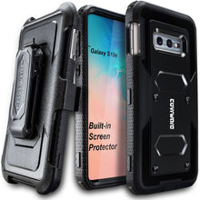 Load image into Gallery viewer, Samsung Galaxy S10e (5.8inch) COVRWARE [Aegis Series] Case [Built-in Screen Protector] Heavy Duty Full-Body Rugged Holster Armor Case [Belt Clip][Kickstand] - COVRWARE