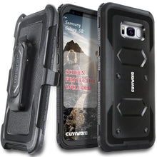 Load image into Gallery viewer, Samsung Galaxy S8 [ Aegis Series ] with [Screen Protector] Heavy Duty Rugged Armor Holster Case [Kickstand][Belt-Clip] - COVRWARE
