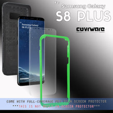 Load image into Gallery viewer, Samsung Galaxy S8 PLUS [ Aegis Series ] with [Screen Protector] Heavy Duty Rugged Armor Holster Case [Kickstand][Belt-Clip] - COVRWARE
