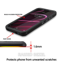 Load image into Gallery viewer, T-Mobile Revvl 5G Tri Series Case with Tempered Glass Screen Protector - COVRWARE