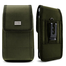 Load image into Gallery viewer, Urban Pouch Military Olive Drab Green Belt Loop Case with Metal Clip (3 Sizes) - COVRWARE
