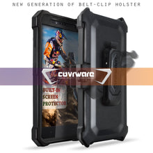 Load image into Gallery viewer, ZTE ZMAX PRO / MAX XL / Blade X Max / Blade Max 3 [Ranger Pro] Full-Body Armor Holster Case with Built-in Screen Protector [Kickstand][Belt-Clip] - COVRWARE